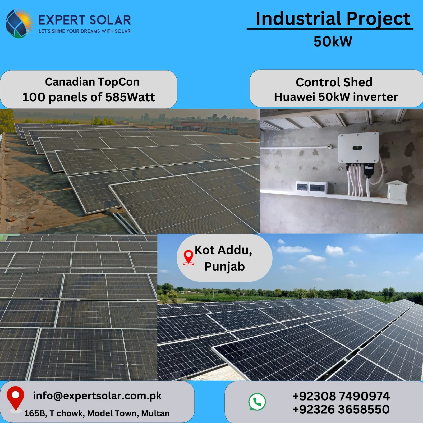 50KW / 100 Panels